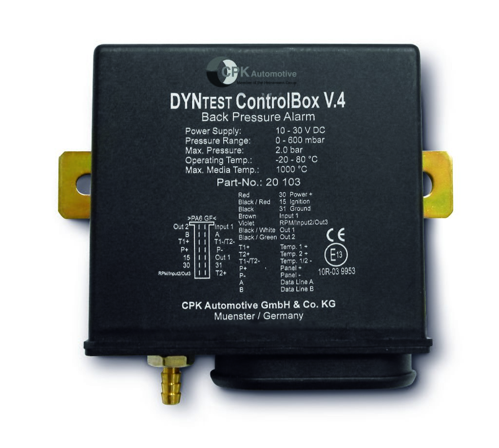 Datalogger til overvågning af dieselpartikelfiltre